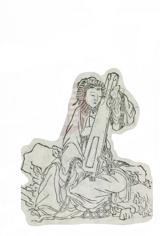 蔡文姬 人形立牌